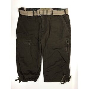 Parts Surplus Apparel Military Academy Shorts Capri Mens Size 40 Belted